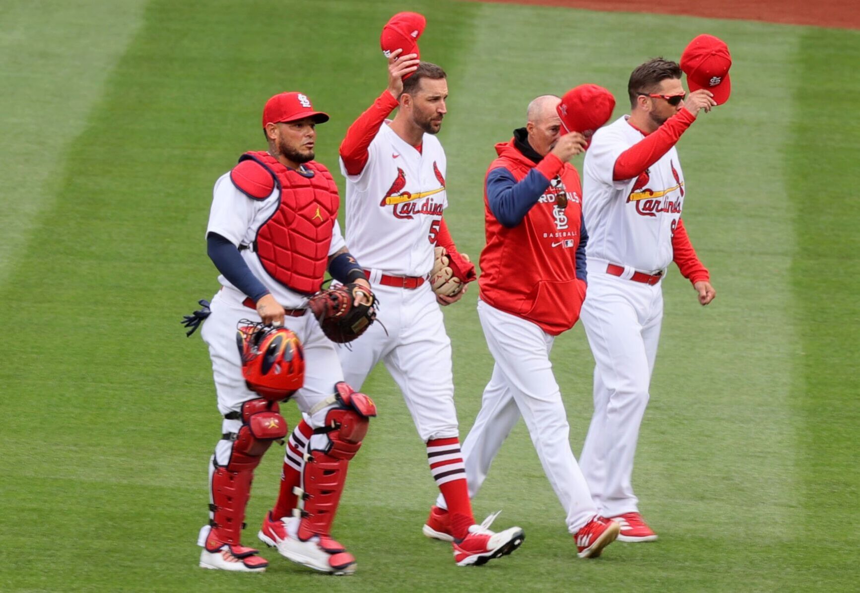 Cardinals host opening day at Busch Stadium